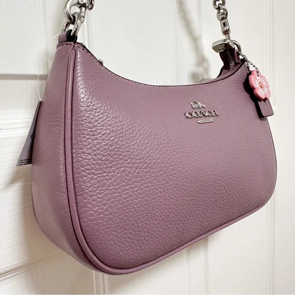 Coach Teri Refined Pebbled Leather Convertible Shoulder Bag NWT - Picture 3 of 16